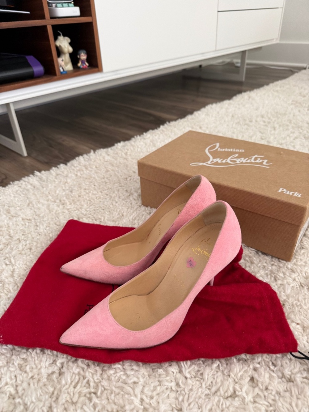 Christian Louboutin heel size 36